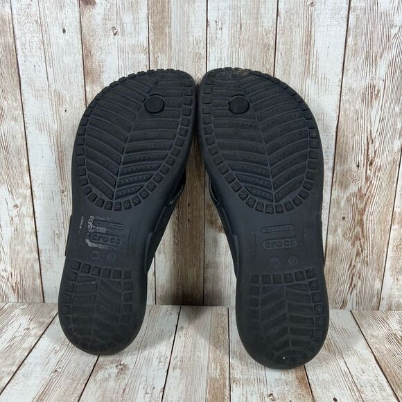 Crocs flip flops Womens 9 - Picture 6 of 7